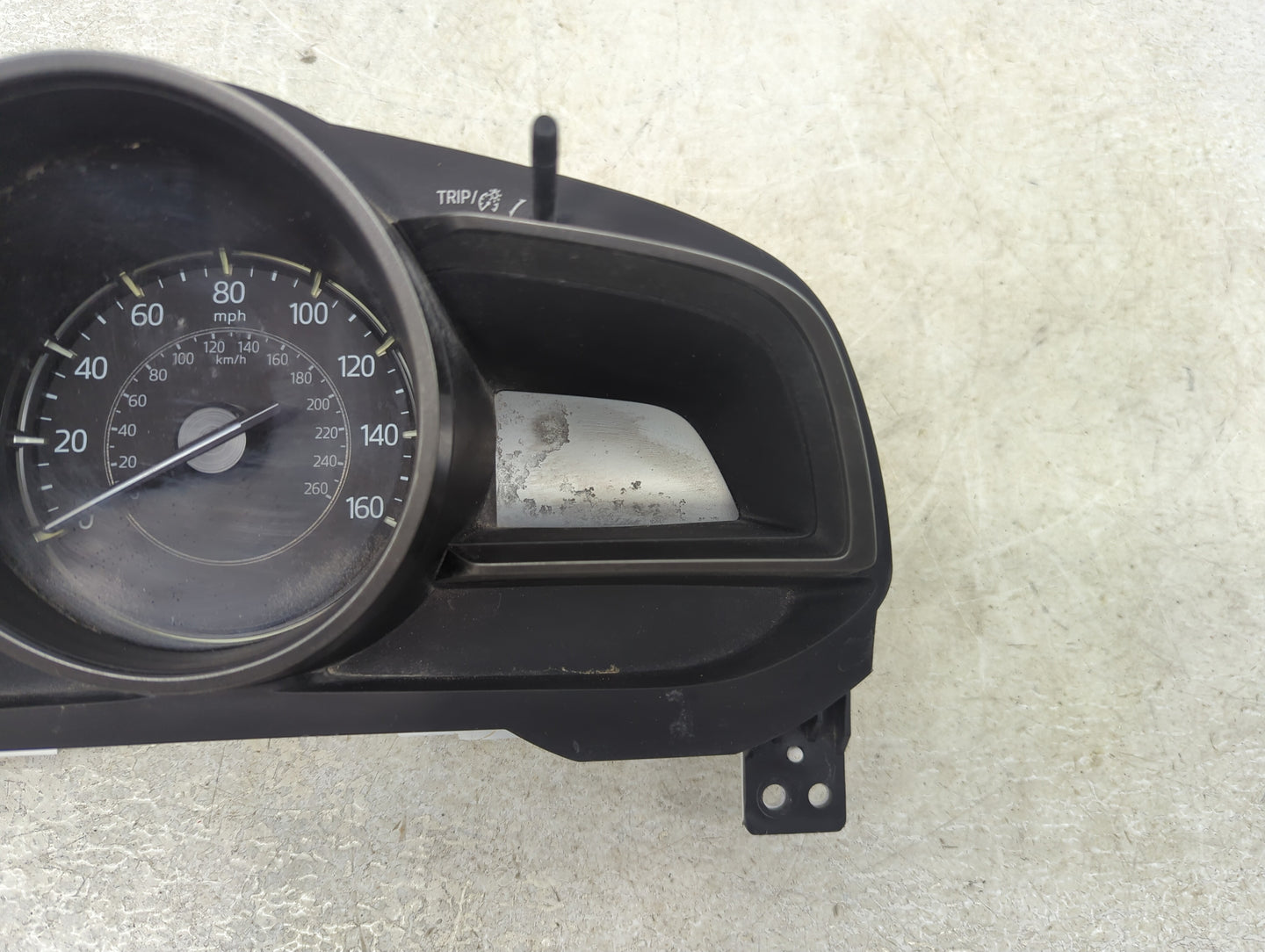 2017-2018 Mazda 3 Instrument Cluster Speedometer Gauges P/N:24BAJCD Fits Fits 2017 2018 OEM Used Auto Parts - Oemusedautopar