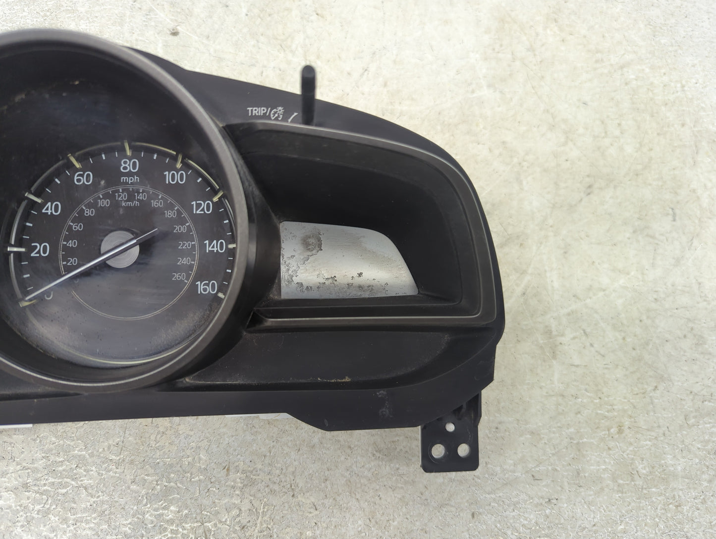 2017-2018 Mazda 3 Instrument Cluster Speedometer Gauges P/N:24BAJCD Fits Fits 2017 2018 OEM Used Auto Parts - Oemusedautopar