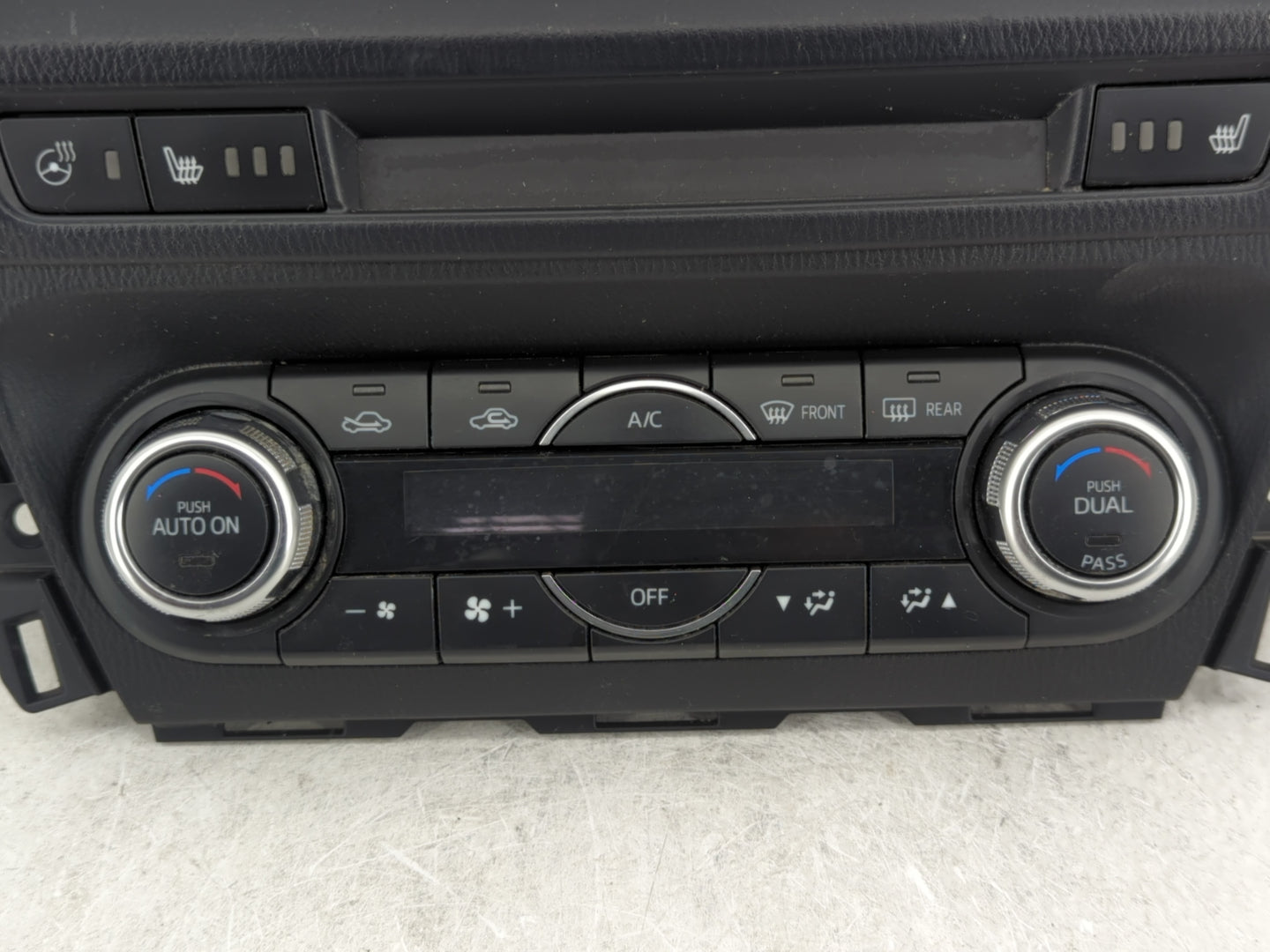 2017-2018 Mazda 3 Climate Control Module Temperature AC/Heater Replacement Fits Fits 2017 2018 OEM Used Auto Parts - Oemused