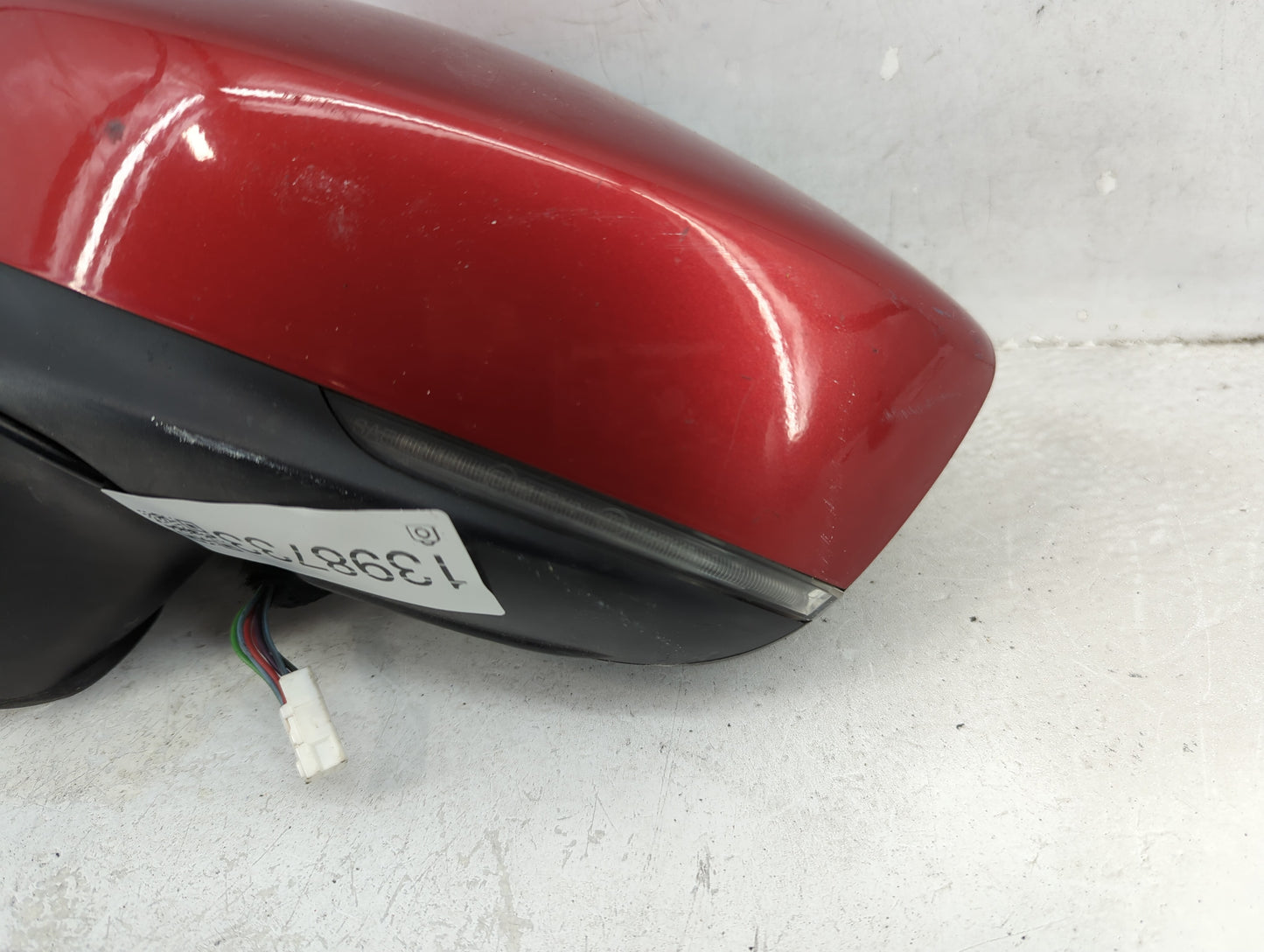 2017-2018 Mazda 3 Driver Side View Mirror - Left Door Mirror OEM Used - Oemusedautoparts1.com