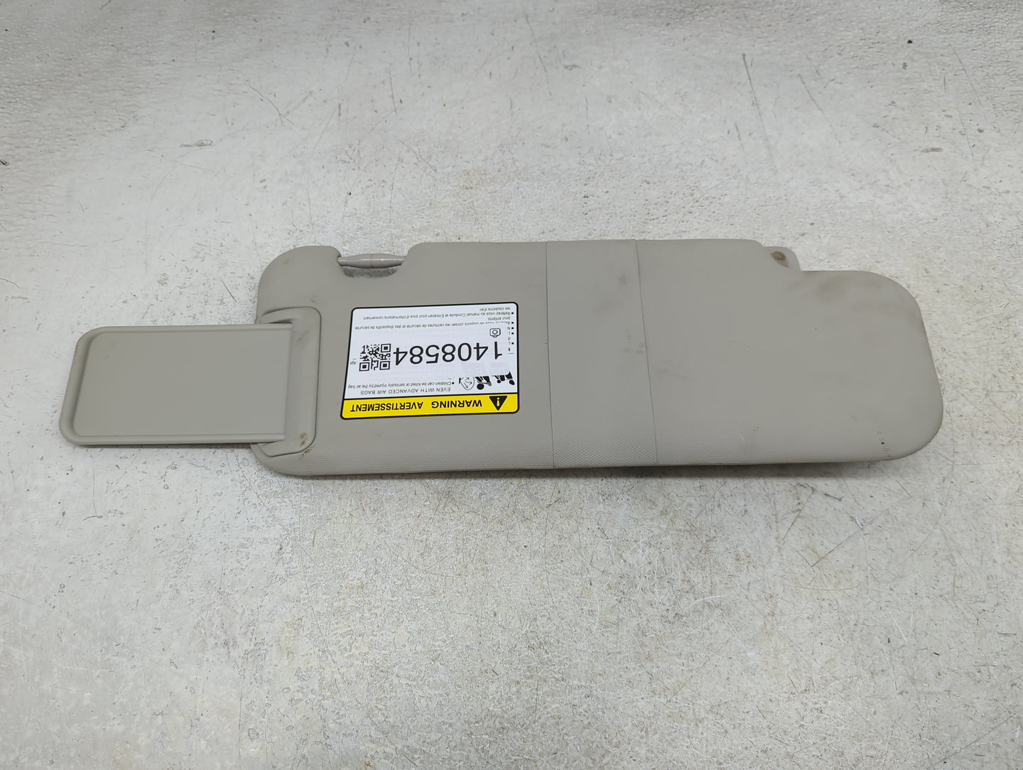 2014-2018 Mazda 3 Sun Visor Shade Replacement Driver Left Mirror Fits Fits 2014 2015 2016 2017 2018 OEM Used Auto Parts - Oe