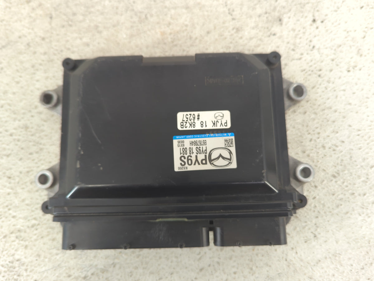 2017-2018 Mazda 3 PCM Engine Control Computer ECU ECM PCU OEM P/N:PYJK 18 8K2B PY9S 18 881, E6T67984H Fits Fits 2016 2017 20