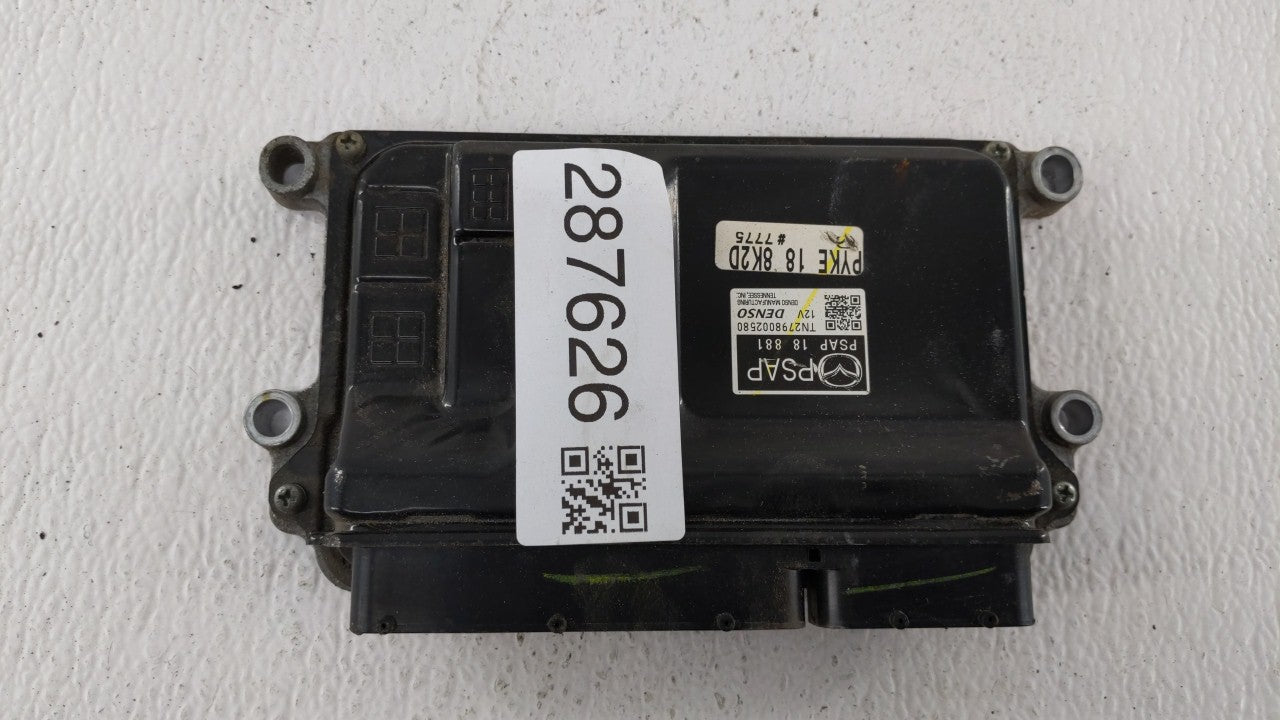 2017-2018 Mazda 3 PCM Engine Control Computer ECU ECM PCU OEM P/N:PSAP 18 881 PY9W 18 881A, PY9W 18 881 Fits Fits 2016 2017 