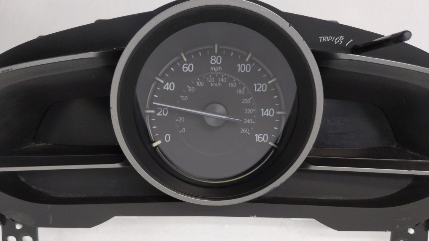 2017 Mazda 3 Instrument Cluster Speedometer Gauges Fits OEM Used Auto Parts - Oemusedautoparts1.com