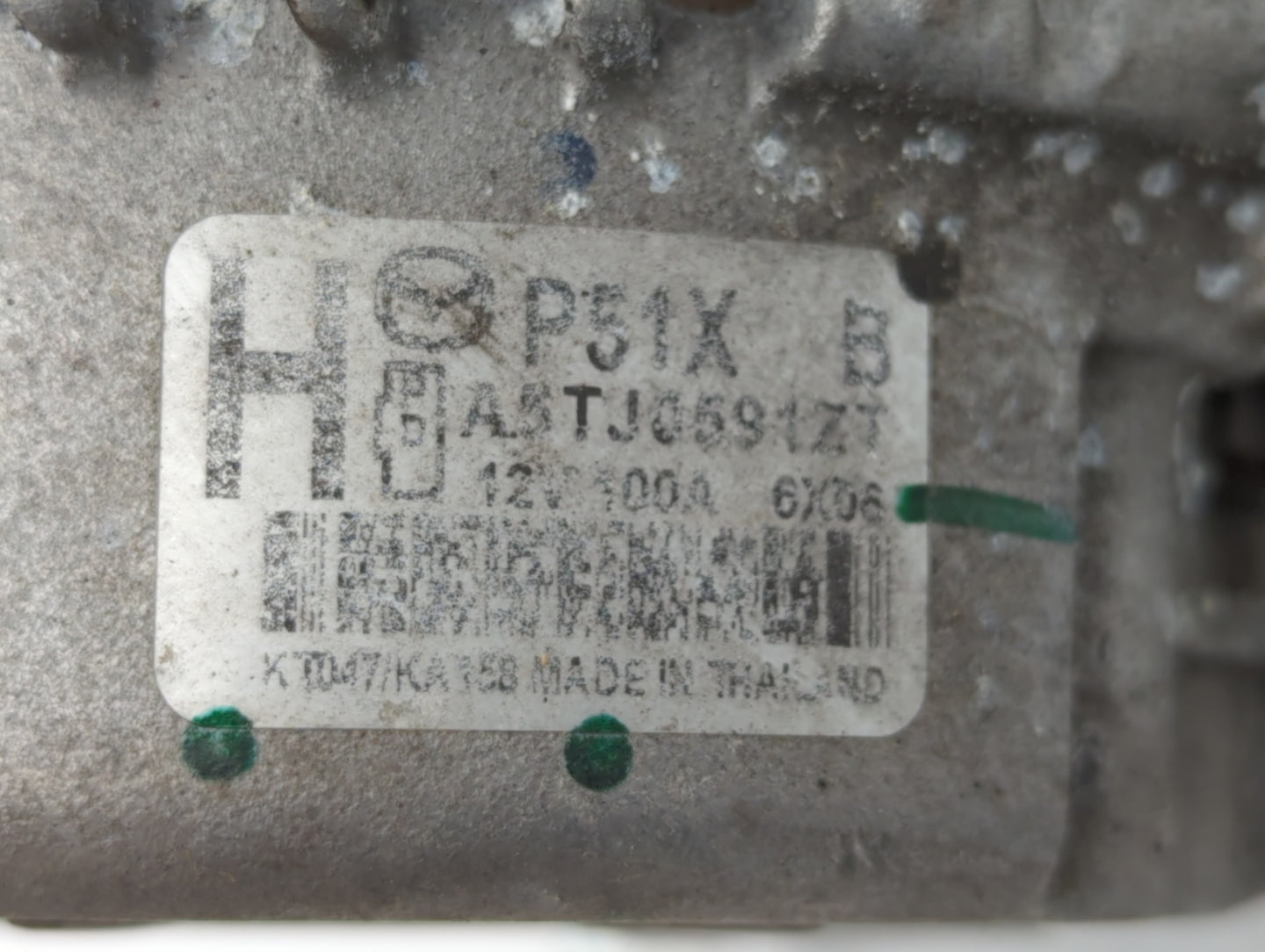 2014 Mazda 3 Alternator Replacement Generator Charging Assembly Engine OEM P/N:P51X A5TJ0591ZT PEDD A5TL0491 Fits Fits 2013 