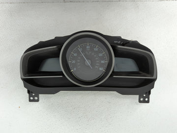 2014 Mazda 3 Instrument Cluster Speedometer Gauges P/N:KF370 BJS7 55 430, BHN1F, BJS9C Fits OEM Used Auto Parts - Oemusedaut