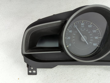 2014 Mazda 3 Instrument Cluster Speedometer Gauges P/N:KF370 BJS7 55 430, BHN1F, BJS9C Fits OEM Used Auto Parts
