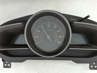 2014 Mazda 3 Instrument Cluster Speedometer Gauges P/N:KF370 BJS7 55 430, BHN1F, BJS9C Fits OEM Used Auto Parts - Oemusedaut