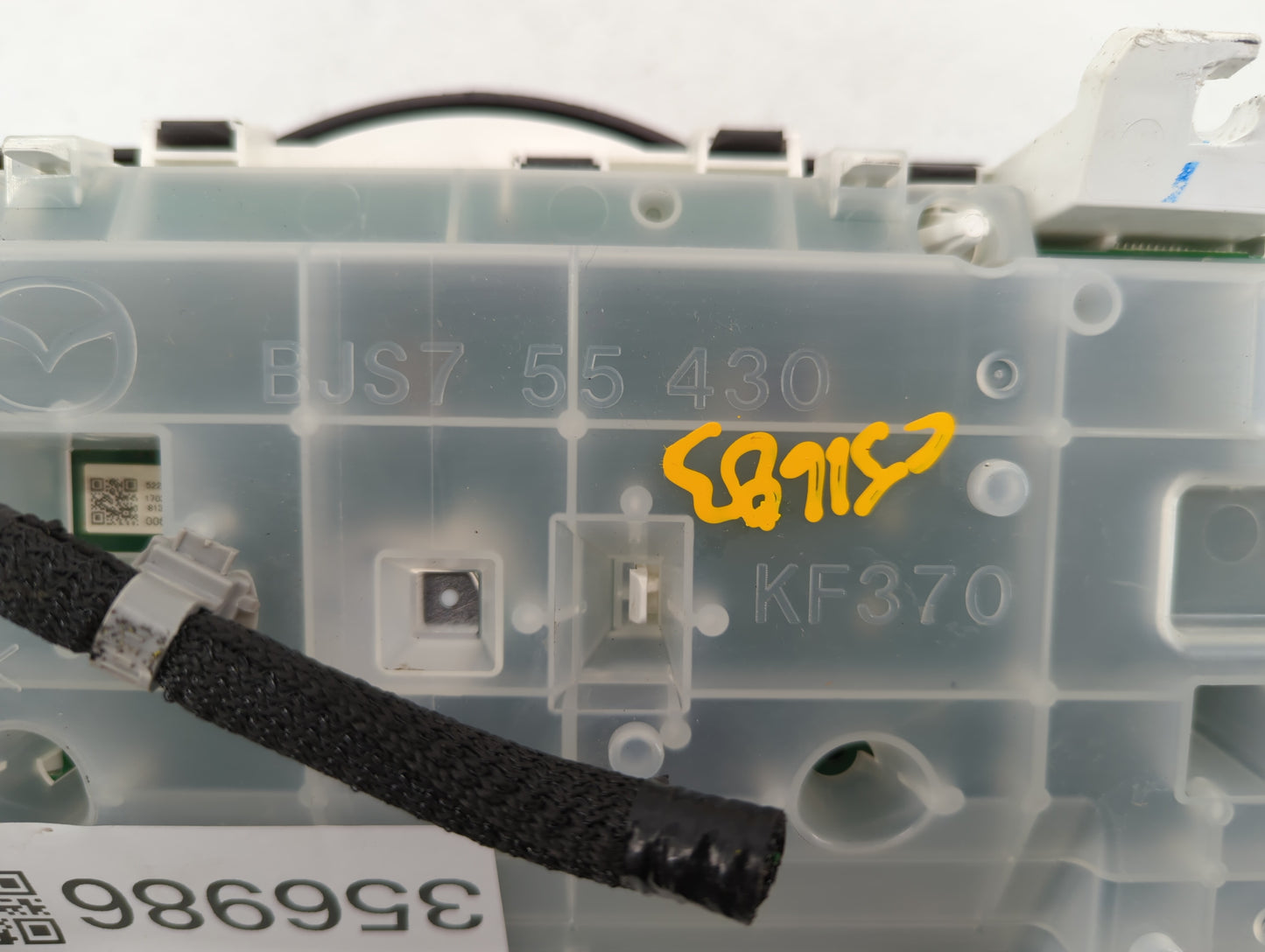 2014 Mazda 3 Instrument Cluster Speedometer Gauges P/N:KF370 BJS7 55 430, BHN1F, BJS9C Fits OEM Used Auto Parts - Oemusedaut