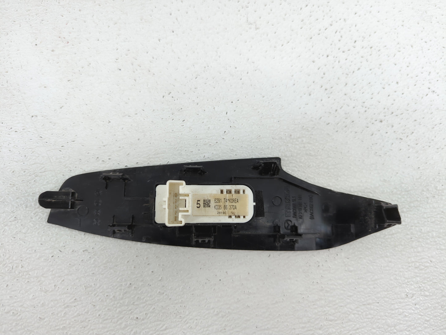 2017 Mazda 3 Passenger Right Power Window Switch Kd35 66 370a - Oemusedautoparts1.com