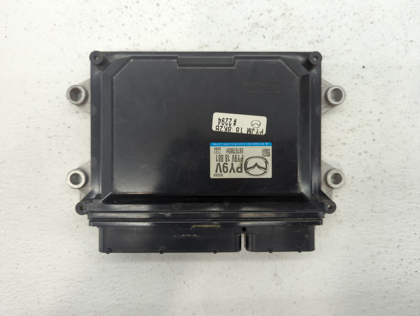 2017-2018 Mazda 3 PCM Engine Control Computer ECU ECM PCU OEM P/N:PYJM 18 8K2B PY9V 18 881, PYAA 18 881A Fits Fits 2016 2017