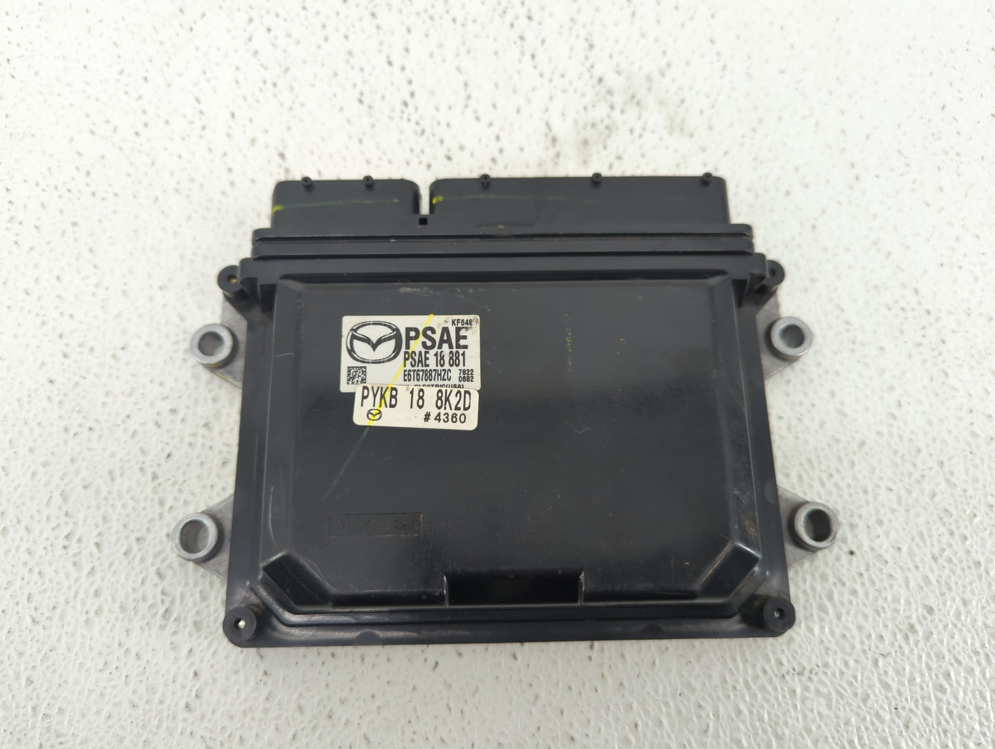 2017-2018 Mazda 3 PCM Engine Control Computer ECU ECM PCU OEM P/N:PSAE 18 881 PY9W 18 881A, PY9W 18 881 Fits Fits 2016 2017 