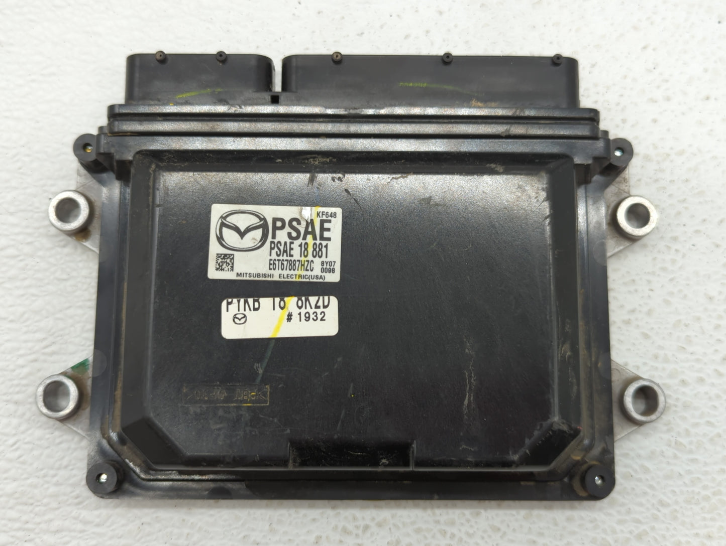 2017-2018 Mazda 3 PCM Engine Control Computer ECU ECM PCU OEM P/N:PSAE 18 881 PY9W 18 881A, PY9W 18 881 Fits Fits 2016 2017 