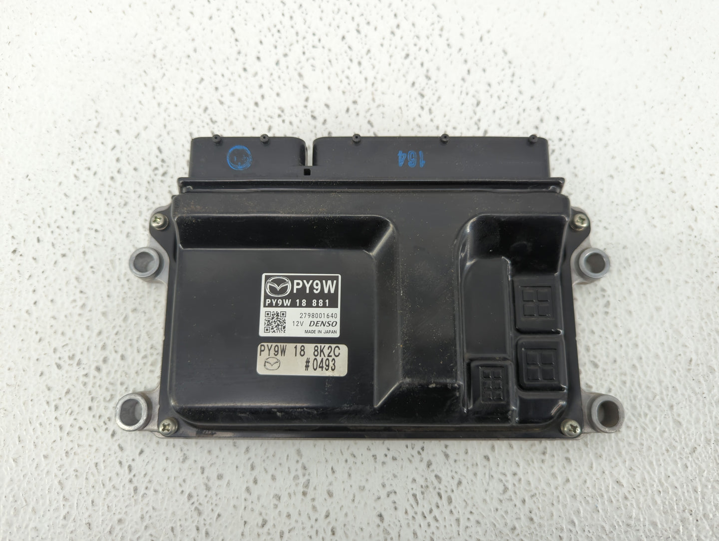 2017-2018 Mazda 3 PCM Engine Control Computer ECU ECM PCU OEM P/N:PY9W 18 881 PY9V 18 881, PSAE 18 881 Fits Fits 2016 2017 2