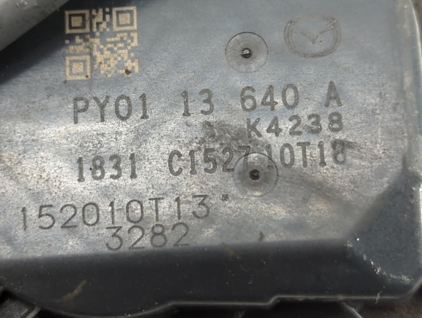 2014-2018 Mazda 3 Throttle Body P/N:PY01 13 640 A Fits Fits 2014 2015 2016 2017 2018 OEM Used Auto Parts - Oemusedautoparts1