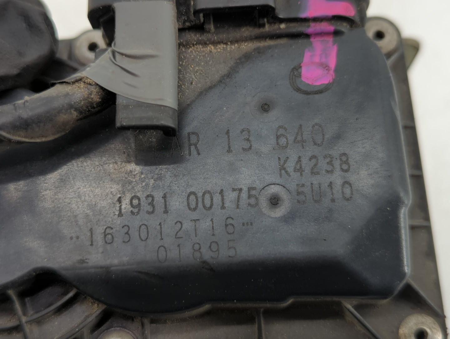 2012-2018 Mazda 3 Throttle Body P/N:1931 00175 1672 C2283 Fits Fits 2012 2013 2014 2015 2016 2017 2018 OEM Used Auto Parts -