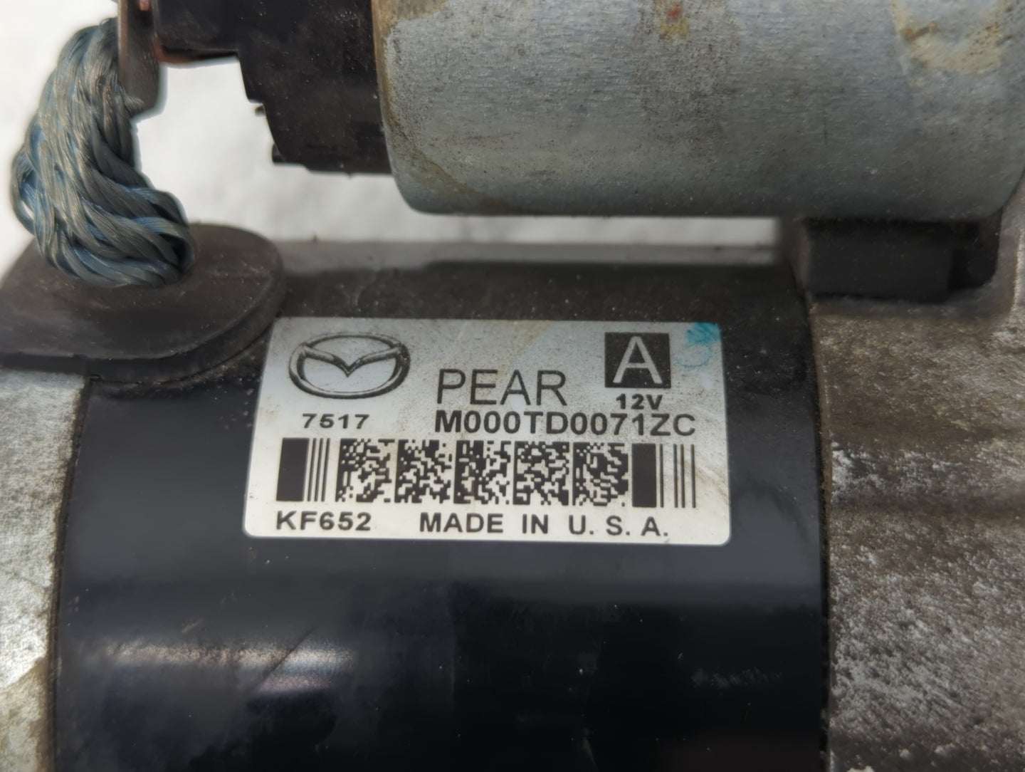 2012-2022 Mazda 3 Car Starter Motor Solenoid OEM P/N:M000TD0071ZC Fits Fits 2012 2013 2014 2015 2016 2017 2018 2019 2020 202