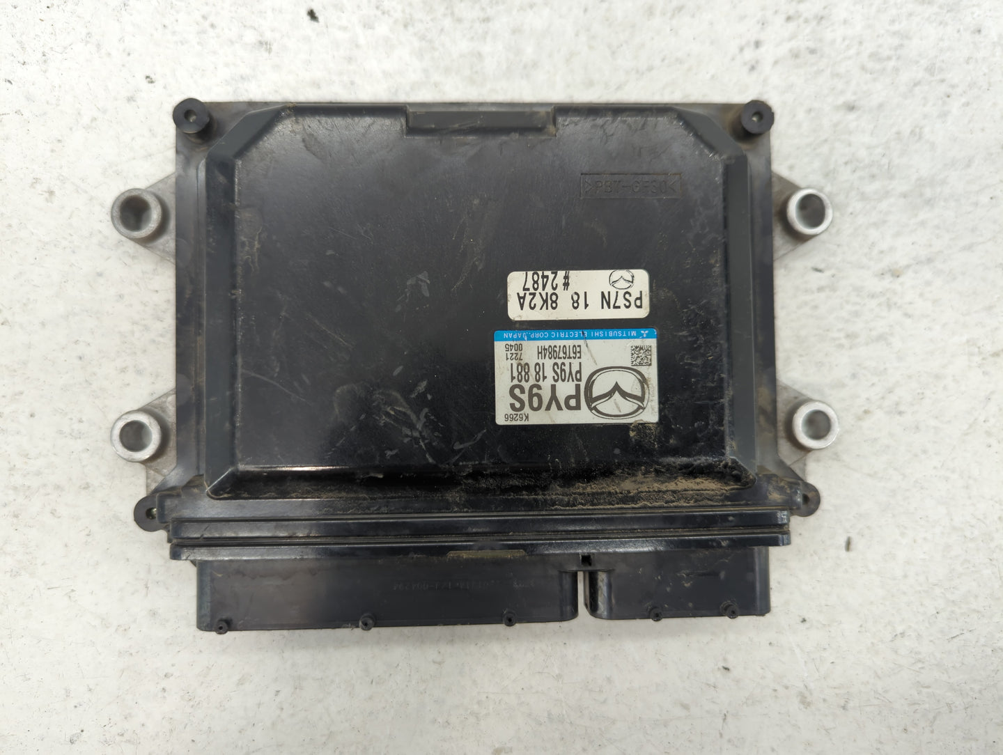 2014-2017 Mazda 3 PCM Engine Control Computer ECU ECM PCU OEM P/N:PY9S 18 881 Fits Fits 2014 2015 2016 2017 OEM Used Auto Pa