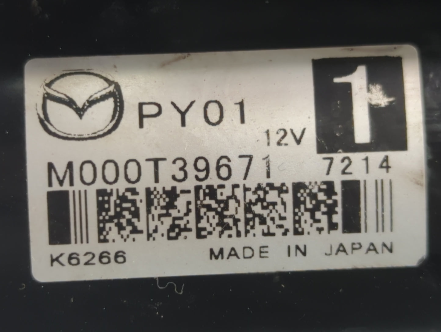2014-2022 Mazda 3 Car Starter Motor Solenoid OEM P/N:M000T39671 Fits Fits 2014 2015 2016 2017 2018 2019 2020 2021 2022 OEM U