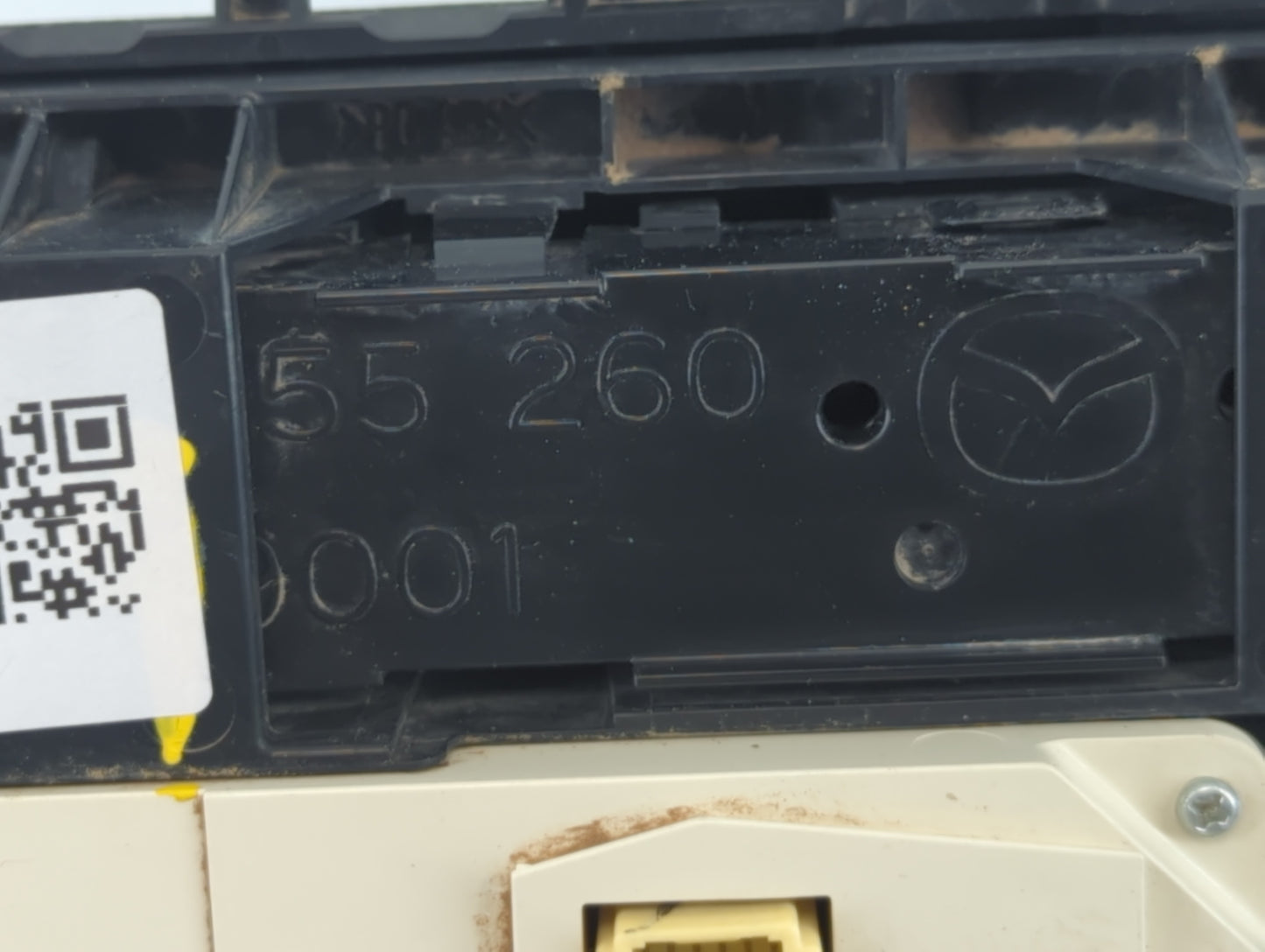 2017-2018 Mazda 3 Climate Control Module Temperature AC/Heater Replacement P/N:55 260 0001 Fits Fits 2017 2018 OEM Used Auto