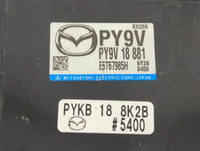 2017-2018 Mazda 3 PCM Engine Control Computer ECU ECM PCU OEM P/N:PY9V 18 881 Fits Fits 2016 2017 2018 OEM Used Auto Parts -