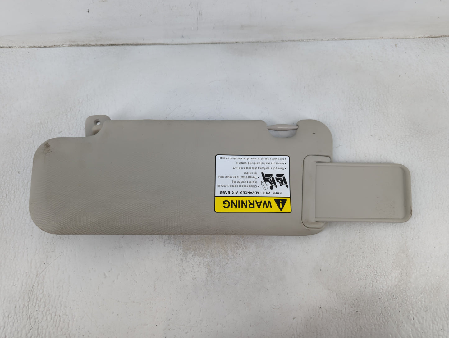 2014-2018 Mazda 3 Sun Visor Shade Replacement Passenger Right Mirror Fits Fits 2014 2015 2016 2017 2018 OEM Used Auto Parts 