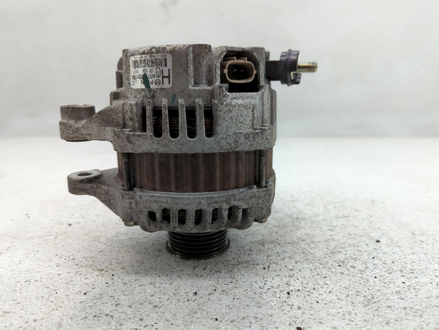 2014-2017 Mazda 3 Alternator Replacement Generator Charging Assembly Engine OEM P/N:12V 100A 7607 A5T J0591AX Fits OEM Used 