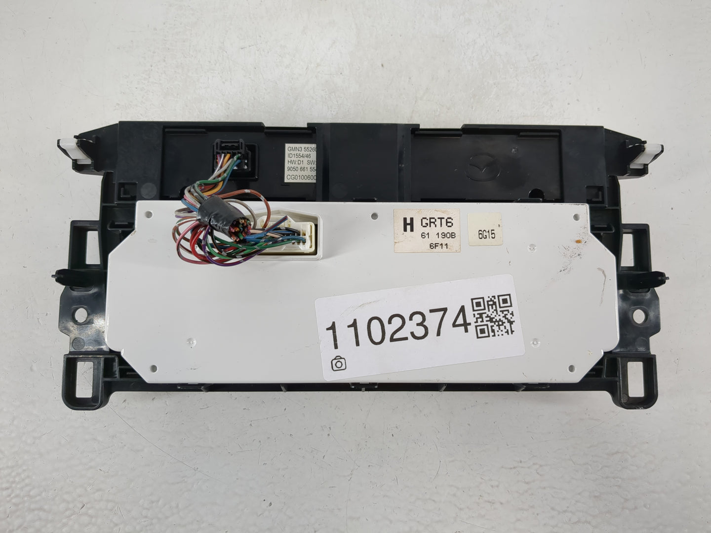 2017 Mazda 6 Climate Control Module Temperature AC/Heater Replacement P/N:GMN3 55260 H GRT6 61 190B Fits OEM Used Auto Parts