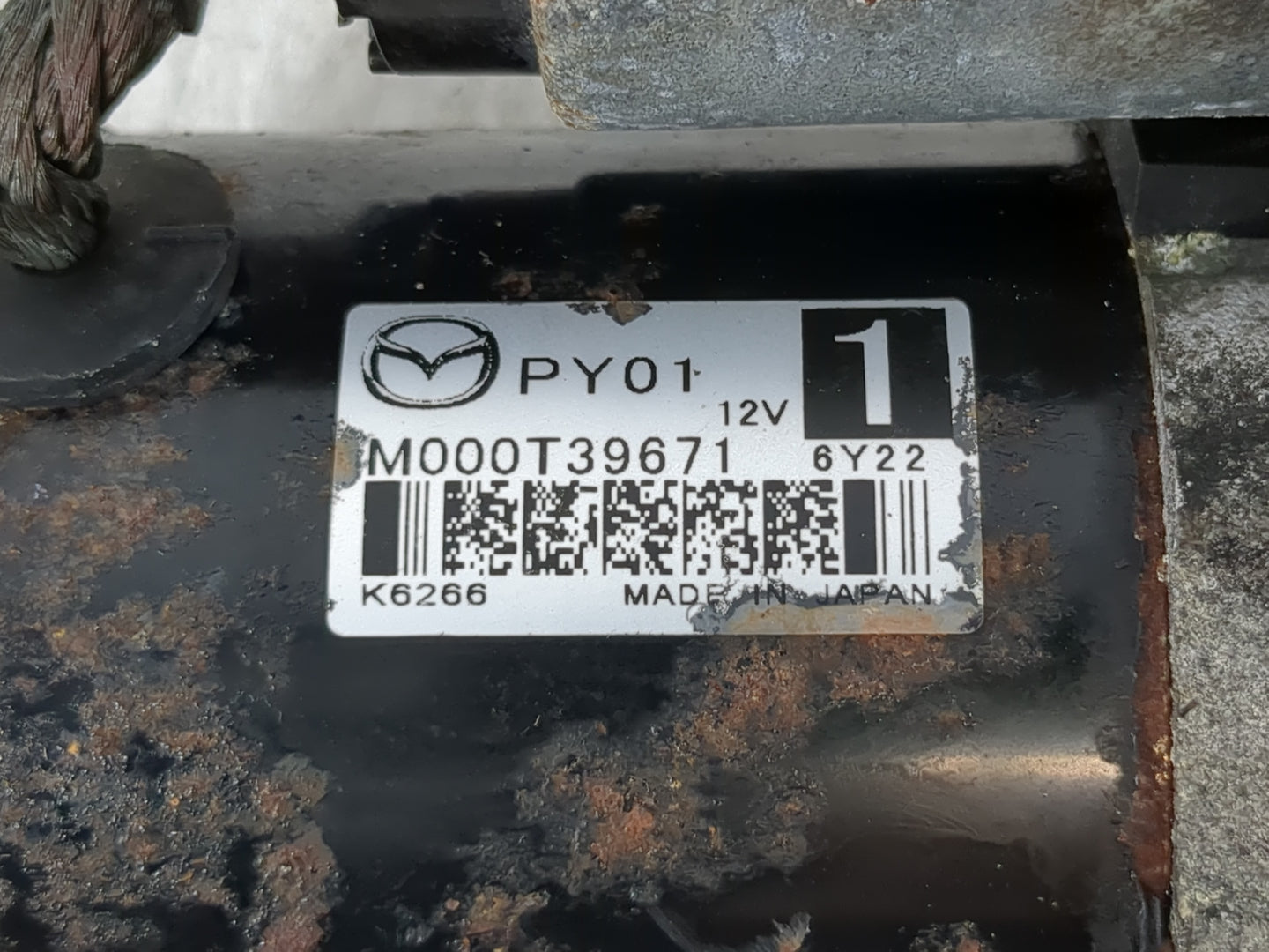2014-2021 Mazda 6 Car Starter Motor Solenoid OEM P/N:M000T39671 Fits Fits 2014 2015 2016 2017 2018 2019 2020 2021 2022 OEM U
