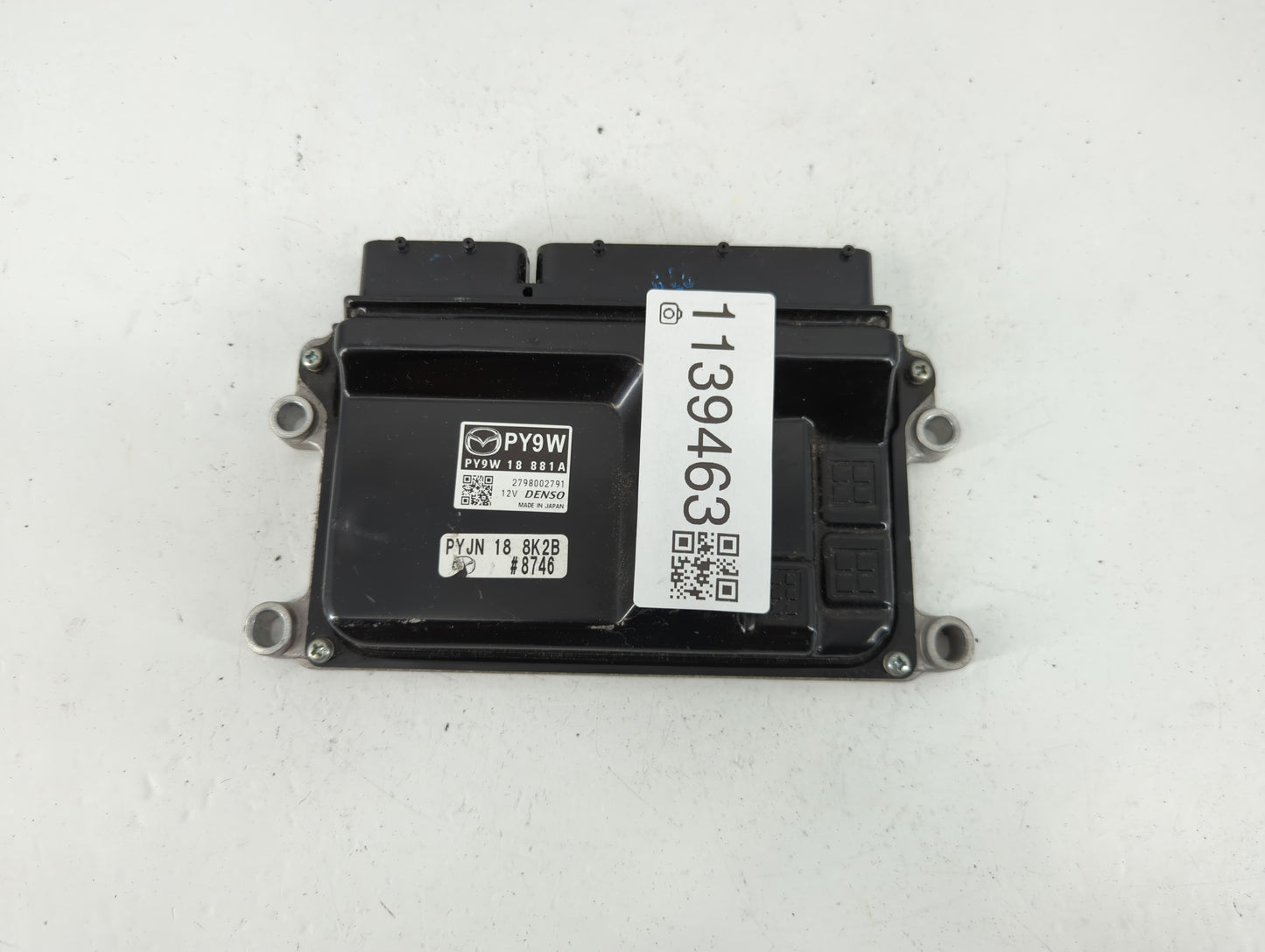 2016-2017 Mazda 6 PCM Engine Control Computer ECU ECM PCU OEM P/N:PY9W 18 881A Fits Fits 2016 2017 2018 OEM Used Auto Parts 