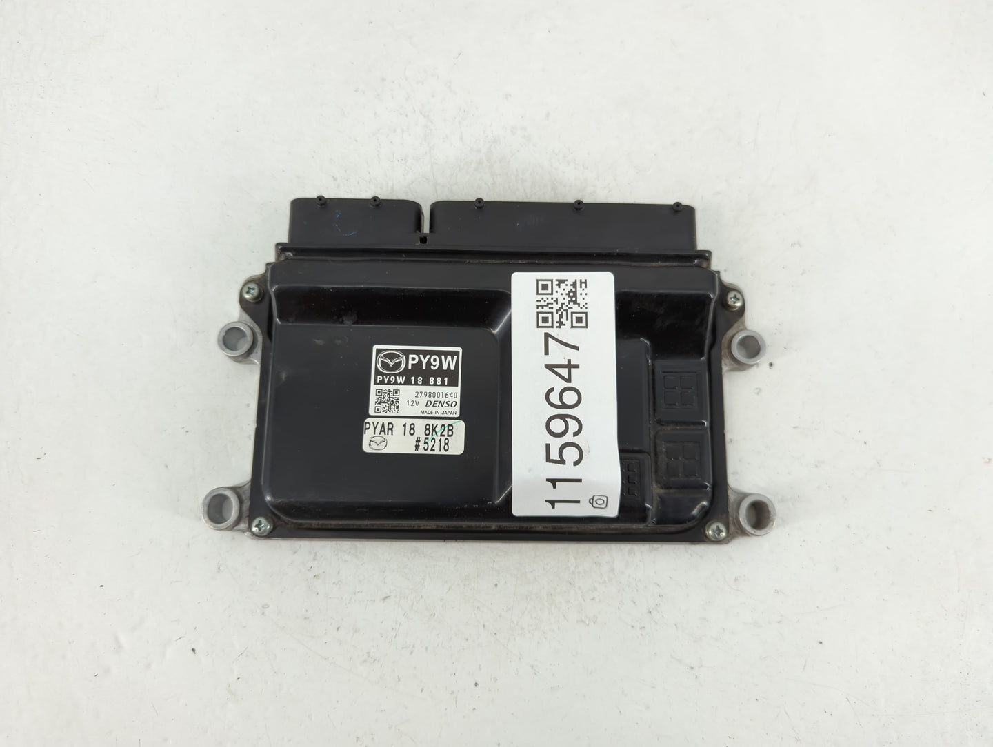 2016-2017 Mazda 6 PCM Engine Control Computer ECU ECM PCU OEM P/N:PY9W 18 881A Fits Fits 2016 2017 2018 OEM Used Auto Parts 
