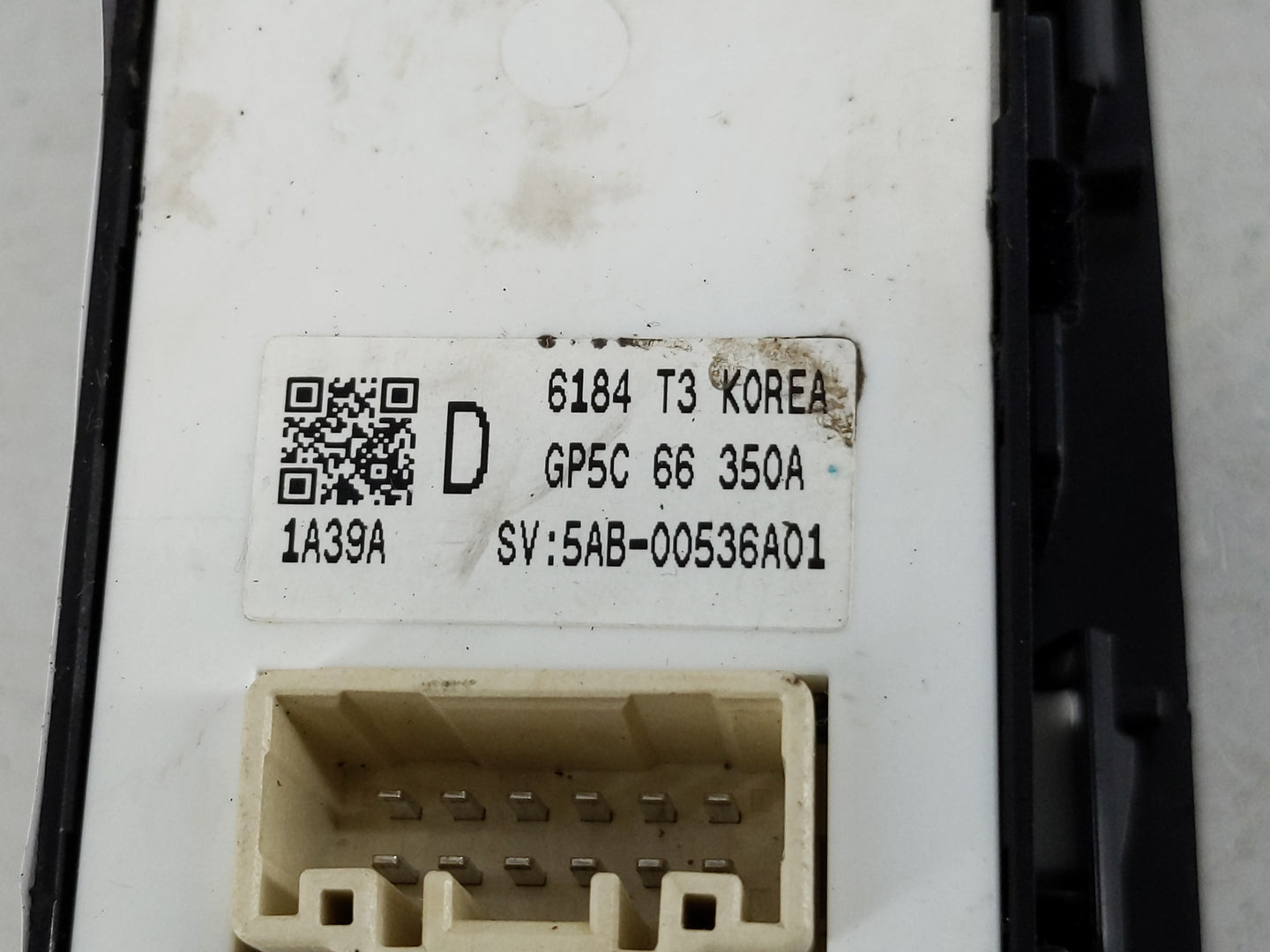 2017 Mazda 6 Master Power Window Switch Replacement Driver Side Left P/N:GP5C 66 350A Fits OEM Used Auto Parts - Oemusedauto