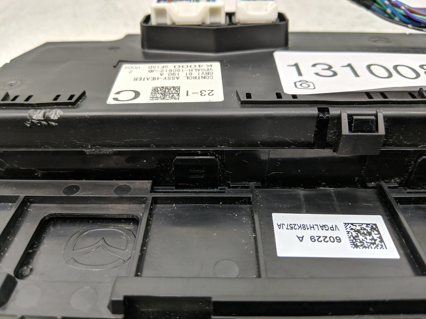 2017 Mazda 6 Climate Control Module Temperature AC/Heater Replacement P/N:VPGALH-18C612-JB GRV1 61 190 A Fits OEM Used Auto 