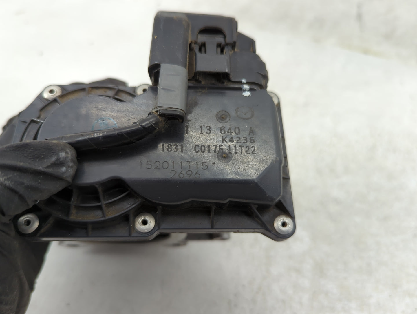 2014-2017 Mazda 6 Throttle Body P/N:PY0113640A Fits Fits 2014 2015 2016 2017 2018 OEM Used Auto Parts - Oemusedautoparts1.co
