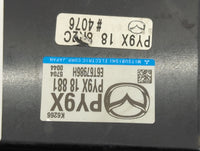 2016-2017 Mazda 6 PCM Engine Control Computer ECU ECM PCU OEM P/N:PY9X 18 881 PY9V 18 881 Fits Fits 2016 2017 2018 OEM Used 