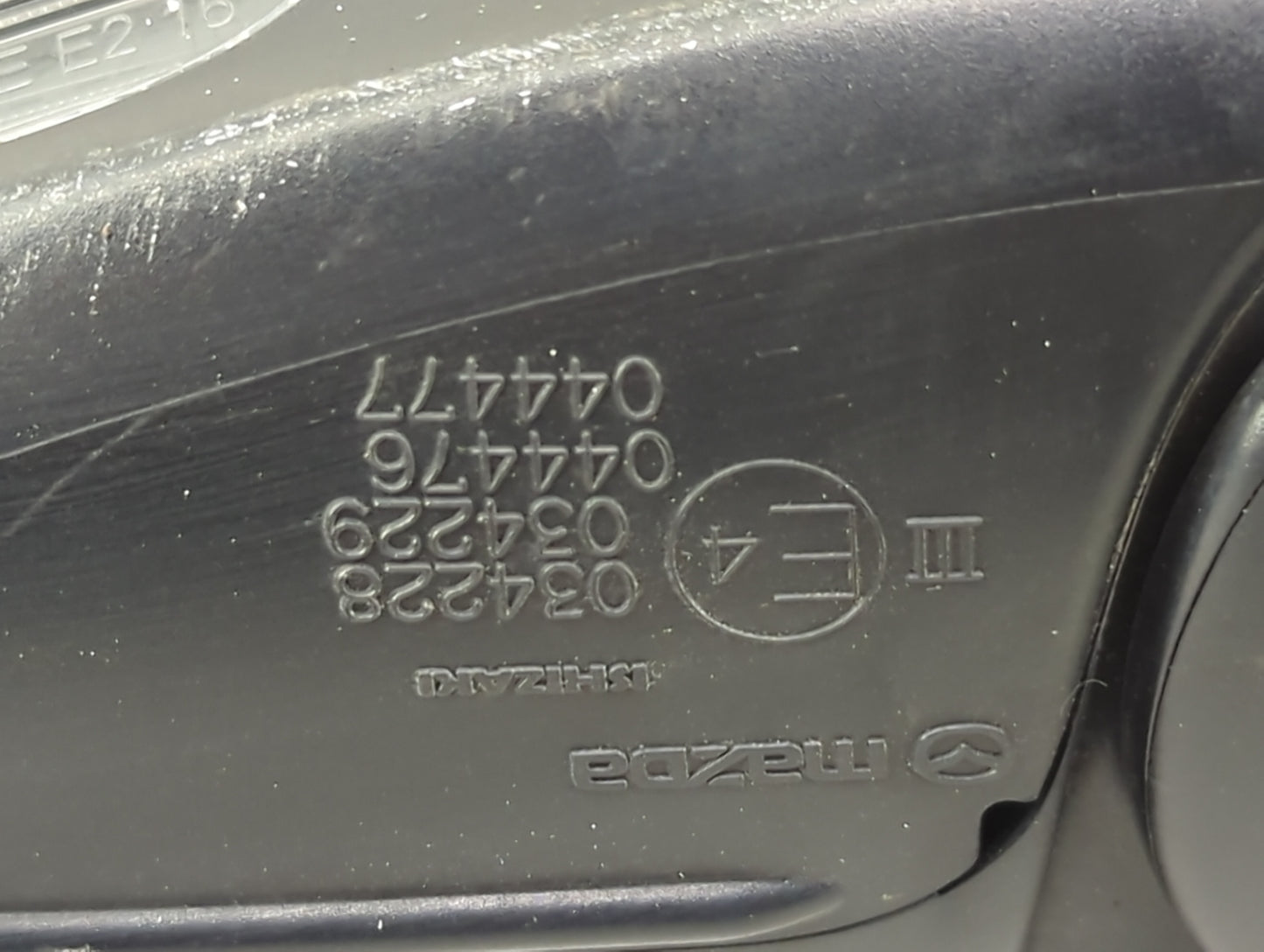 2014-2016 Mazda 6 Passenger Side View Mirror - Right Door Mirror OEM Used - Oemusedautoparts1.com