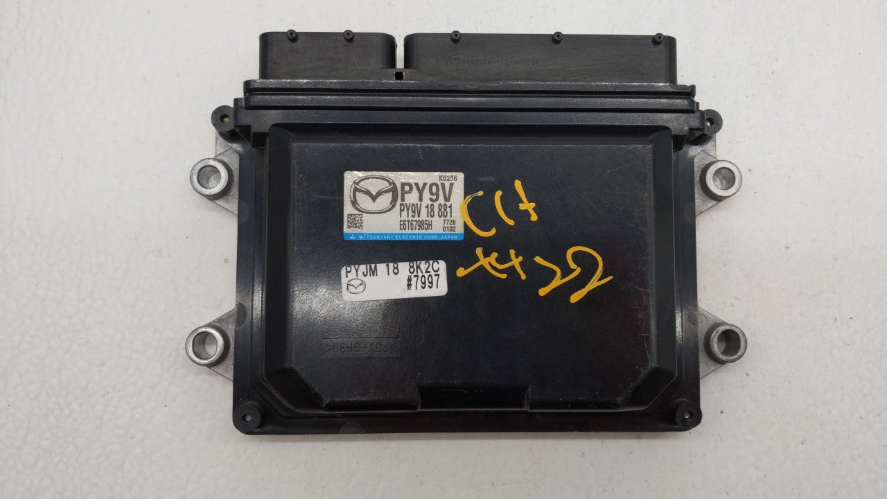 2017 Mazda 6 PCM Engine Control Computer ECU ECM PCU OEM P/N:PY9V 18 881 PY9W 18 881, PY9W 18 881A, PYAV 18 8K2B Fits OEM Us