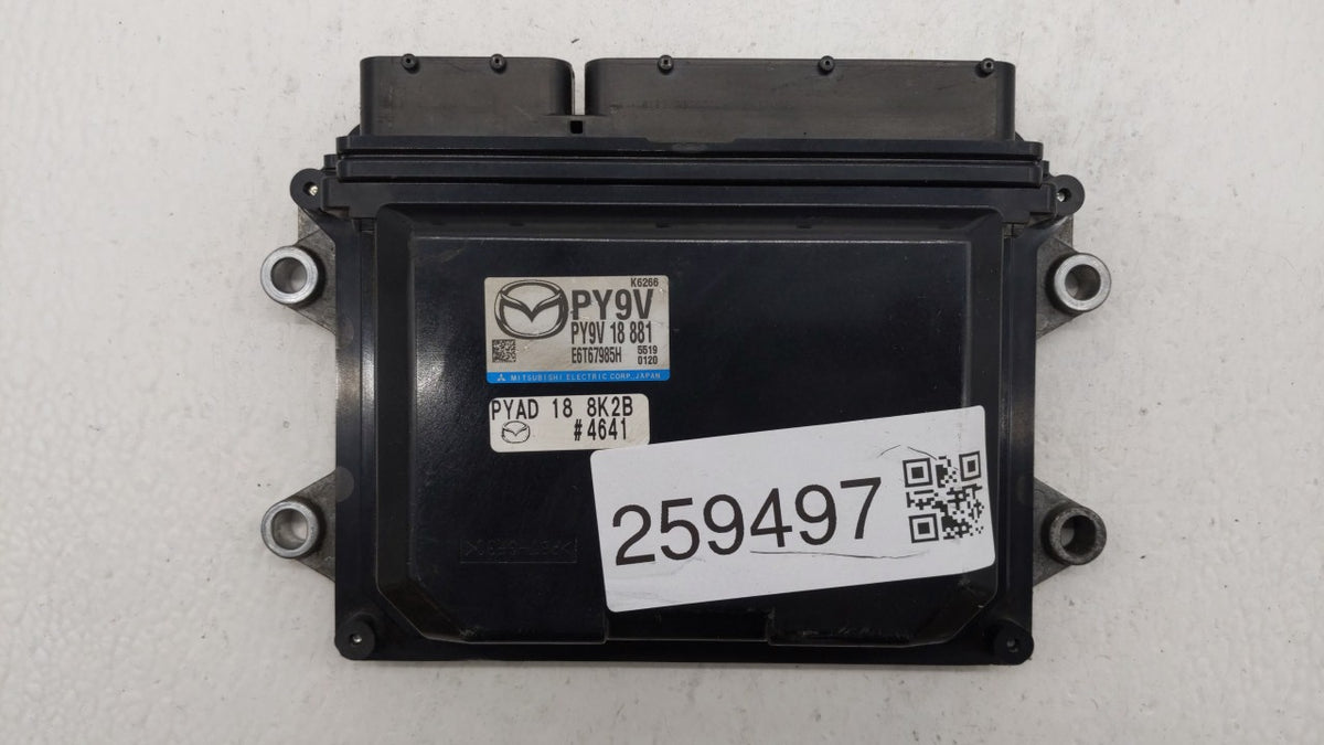 2016-2017 Mazda 6 PCM Engine Control Computer ECU ECM PCU OEM P/N:PSAE 18 881 PY9V 18 881, PY9W 18 881 Fits Fits 2016 2017 2