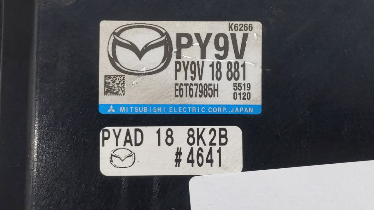 2017 Mazda 6 PCM Engine Control Computer ECU ECM PCU OEM P/N:PSAE 18 881 PY9V 18 881, PY9W 18 881, PY9W 18 881A, PYAV 18 8K2