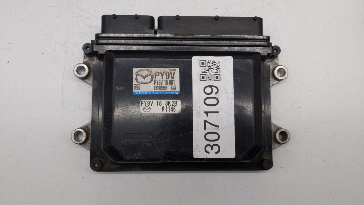 2016-2017 Mazda 6 PCM Engine Control Computer ECU ECM PCU OEM P/N:PSAE 18 881 PY9V 18 881, PY9W 18 881 Fits Fits 2016 2017 2