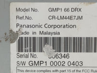 2017 Mazda 6 PCM Engine Control Computer ECU ECM PCU OEM P/N:GMP1 66 DRX Fits OEM Used Auto Parts - Oemusedautoparts1.com