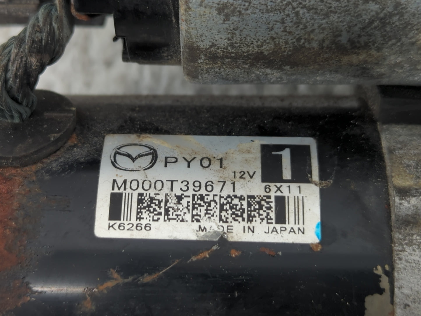 2014-2021 Mazda 6 Car Starter Motor Solenoid OEM P/N:M000T39671 Fits Fits 2014 2015 2016 2017 2018 2019 2020 2021 2022 OEM U