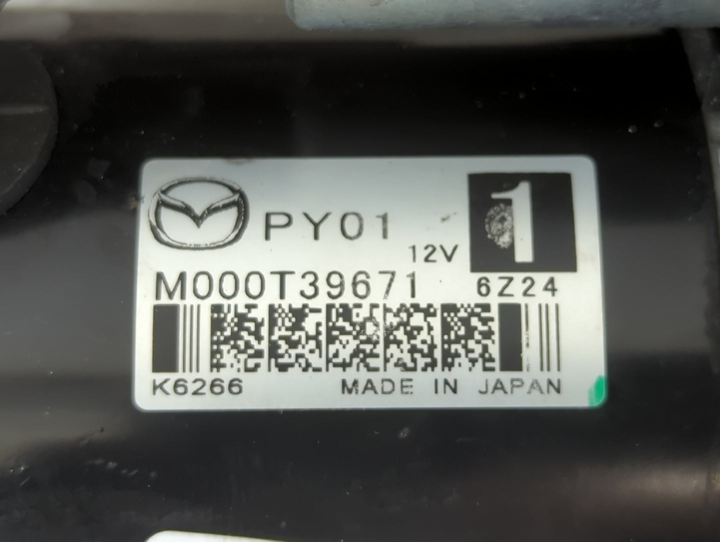 2014-2021 Mazda 6 Car Starter Motor Solenoid OEM P/N:M000T39671 Fits Fits 2014 2015 2016 2017 2018 2019 2020 2021 2022 OEM U