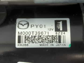 2014-2021 Mazda 6 Car Starter Motor Solenoid OEM P/N:M000T39671 Fits Fits 2014 2015 2016 2017 2018 2019 2020 2021 2022 OEM Used Auto Parts