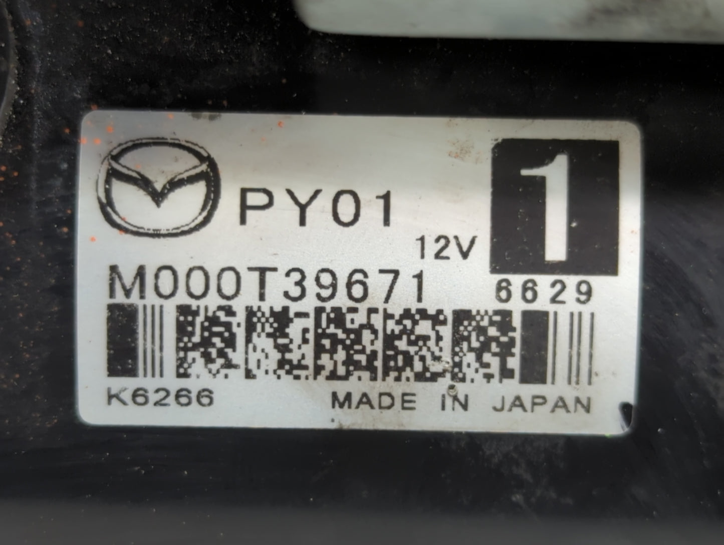 2014-2021 Mazda 6 Car Starter Motor Solenoid OEM P/N:M000T39671 Fits Fits 2014 2015 2016 2017 2018 2019 2020 2021 2022 OEM U