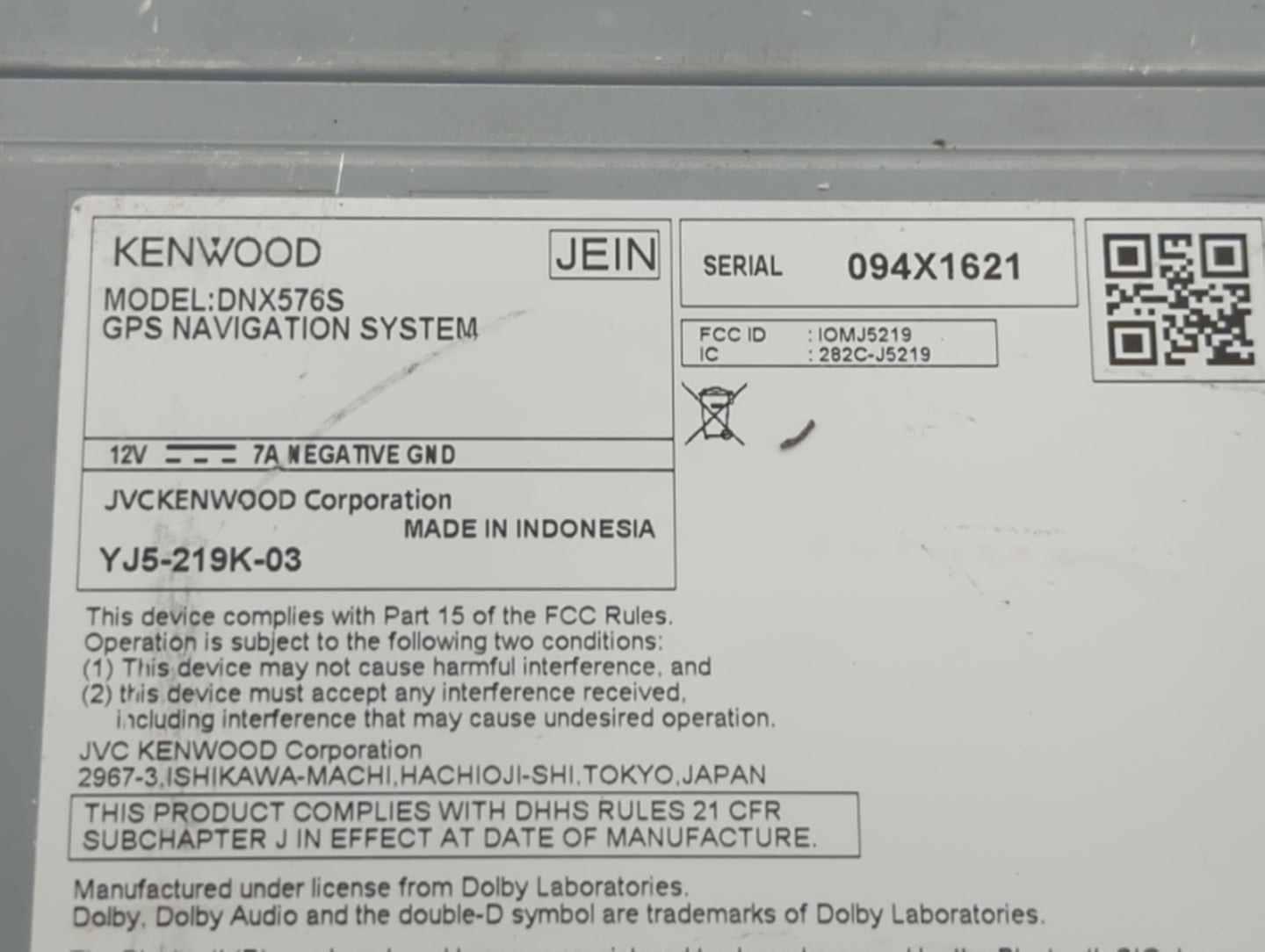 Mazda 6 Information Display Screen - Oemusedautoparts1.com