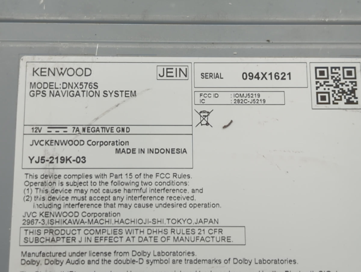 Mazda 6 Information Radio Display Screen - Oemusedautoparts1.com