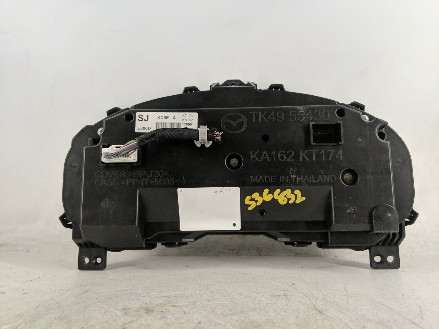2017-2018 Mazda Cx-5 Instrument Cluster Speedometer Gauges P/N:KA162 KT174 TK49 55430 Fits Fits 2017 2018 OEM Used Auto Part