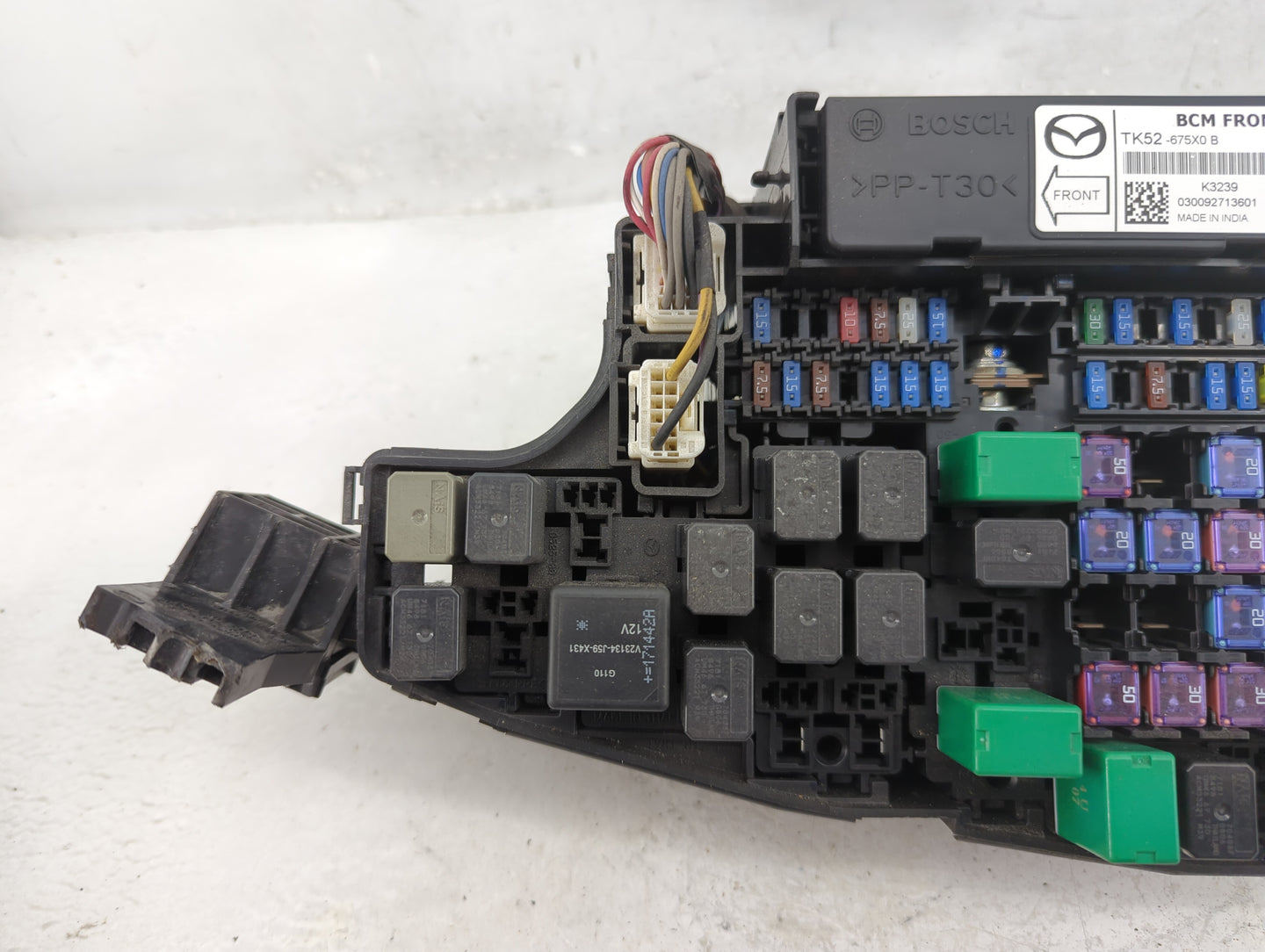 2013-2022 Mazda Cx-5 Fusebox Fuse Box Panel Relay Module P/N:K123-6676Y Fits OEM Used Auto Parts - Oemusedautoparts1.com