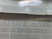 2013-2022 Mazda Cx-5 Fusebox Fuse Box Panel Relay Module P/N:K123-6676Y Fits OEM Used Auto Parts - Oemusedautoparts1.com